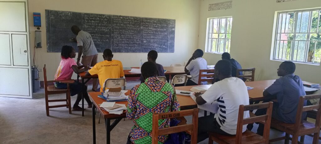 Students in a class