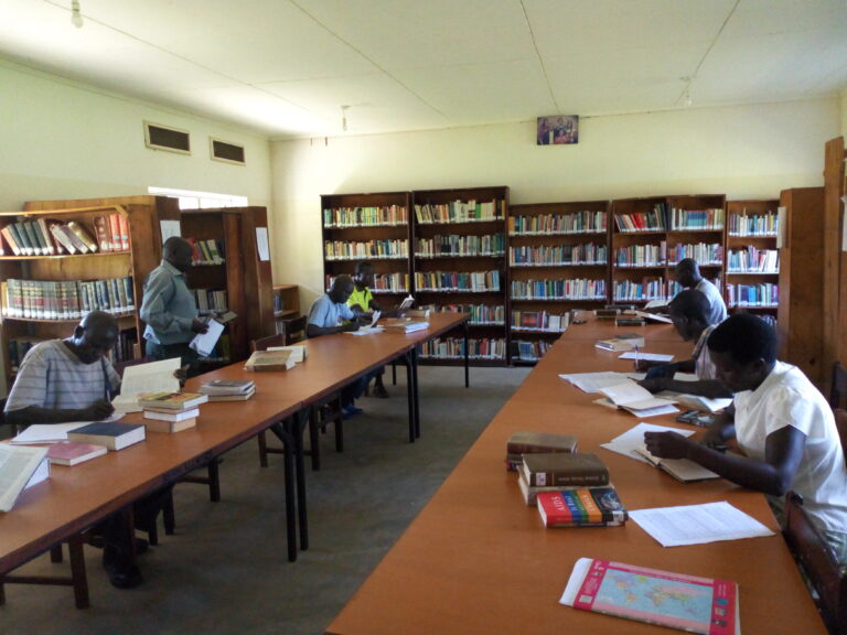 Library students
