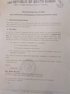 Theology & Education Programs Approval